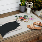 Floral beauty Outdoor Rug Gallery Image 2