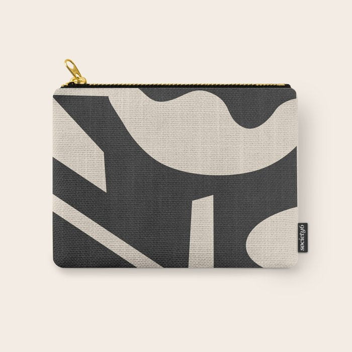 Abstract Minimal Shapes 139 Carry All Pouch Gallery Image 1