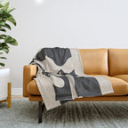 Abstract Minimal Shapes 139 Throw Blanket Gallery Image 1