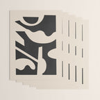 Abstract Minimal Shapes 139 Wrapping Paper Gallery Image 3