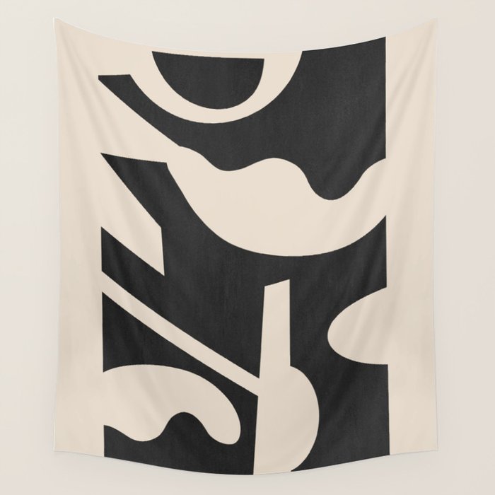 Abstract Minimal Shapes 139 Wall Tapestry Gallery Image 4