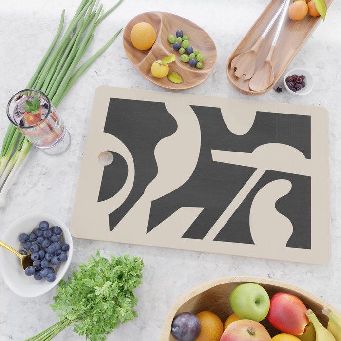 Abstract Minimal Shapes 139 Cutting Board Gallery Image 2