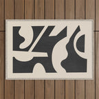 Abstract Minimal Shapes 139 Outdoor Rug Gallery Image 1