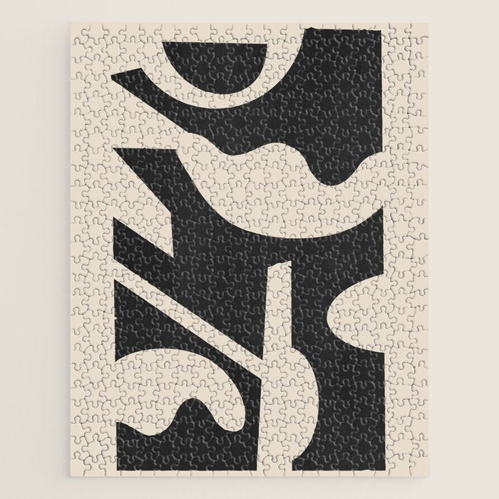 Abstract Minimal Shapes 139 Jigsaw Puzzle Gallery Image 1