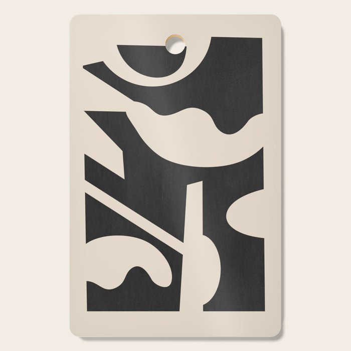 Abstract Minimal Shapes 139 Cutting Board Gallery Image 1