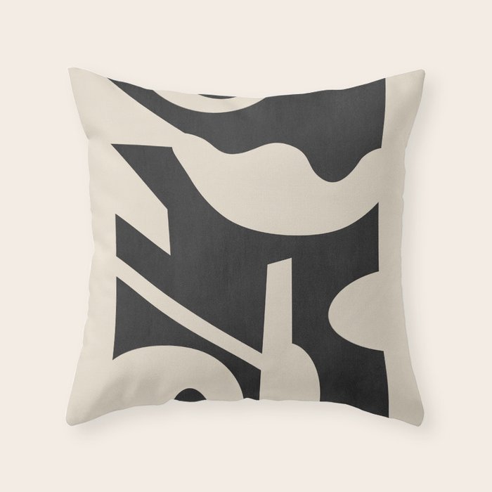 Abstract Minimal Shapes 139 Throw Pillow Gallery Image 6