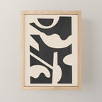 Abstract Minimal Shapes 139 Mini Art Print Gallery Image 1