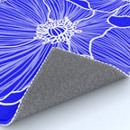 Cobalt Poppies Rug Gallery Image 4