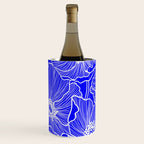 Cobalt Poppies Wine Chiller Gallery Image 1