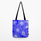Cobalt Poppies Tote Bag Gallery Image 2