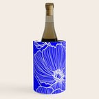 Cobalt Poppies Wine Chiller Gallery Image 2