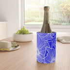 Cobalt Poppies Wine Chiller Gallery Image 4
