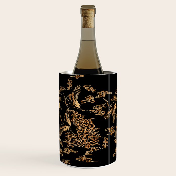 Crane and clouds Wine Chiller Gallery Image 2