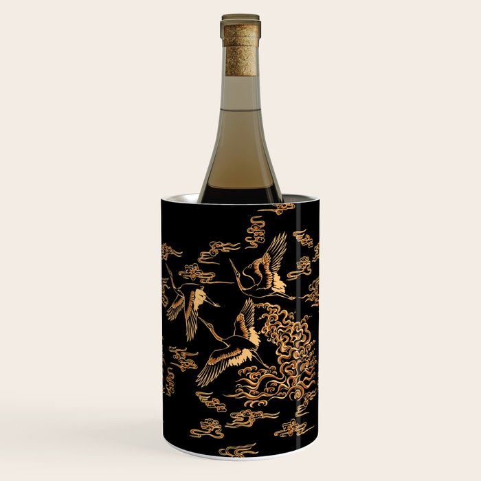 Crane and clouds Wine Chiller Gallery Image 1