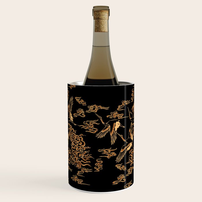 Crane and clouds Wine Chiller Gallery Image 3