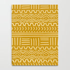 Mud Cloth on Mustard Notebook Gallery Image 4