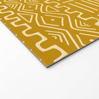 Mud Cloth on Mustard Welcome Mat Gallery Image 2
