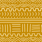 Mud Cloth on Mustard Coffee Mug Gallery Image 2