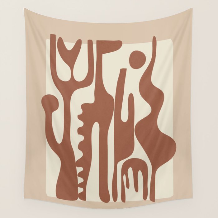 Terracotta Dreams 1 Wall Tapestry Gallery Image 1