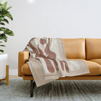 Terracotta Dreams 1 Throw Blanket Gallery Image 1