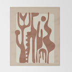 Terracotta Dreams 1 Throw Blanket Gallery Image 2