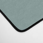 Retro, Sun and Wave Art, Blue and Orange Desk Mat Gallery Image 4