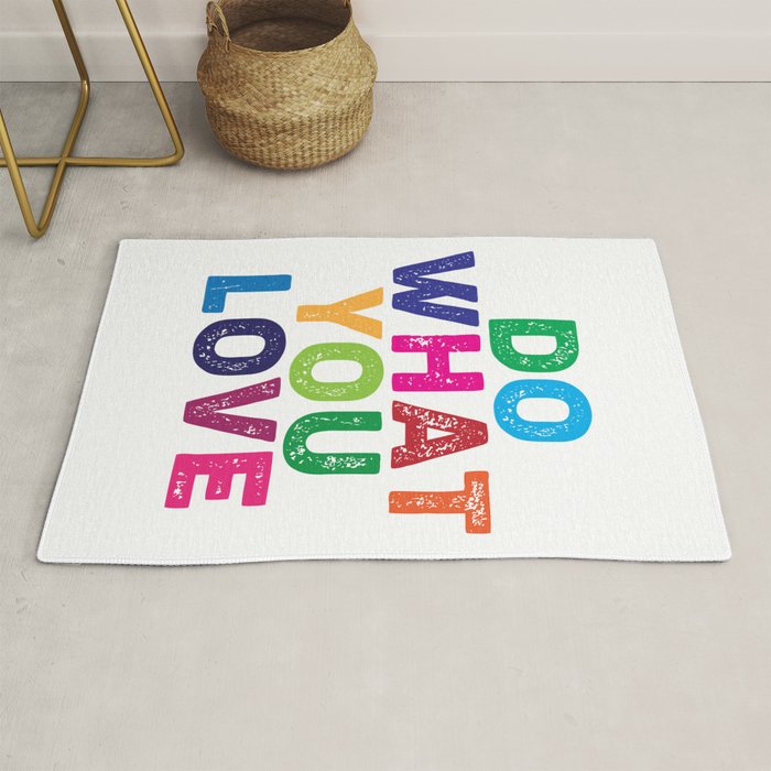 Do What You Love  Rug Gallery Image 1