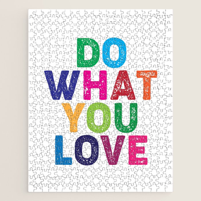 Do What You Love  Jigsaw Puzzle Gallery Image 1