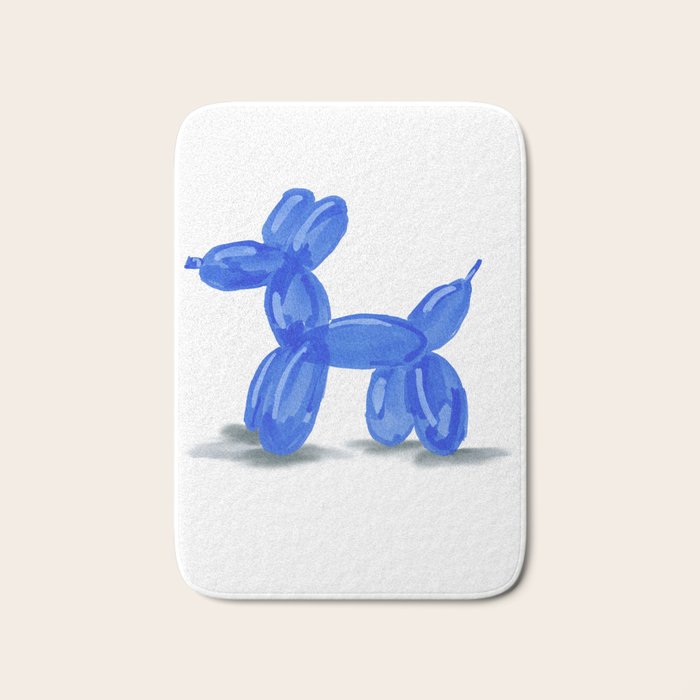 Balloon dog Bath Mat Gallery Image 1