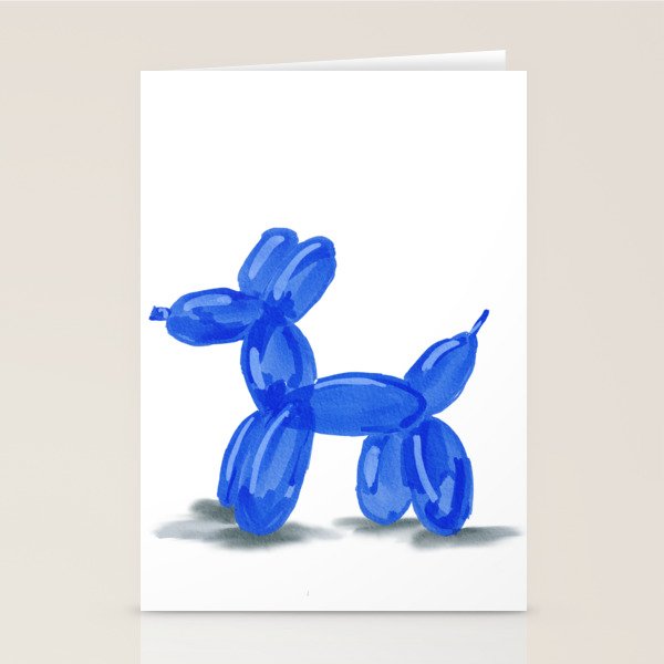 Balloon dog Stationery Card Gallery Image 2