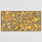 My Heart Blooms {Fawn Wilderness} Wild Flowers Desk Mat Gallery Image 3
