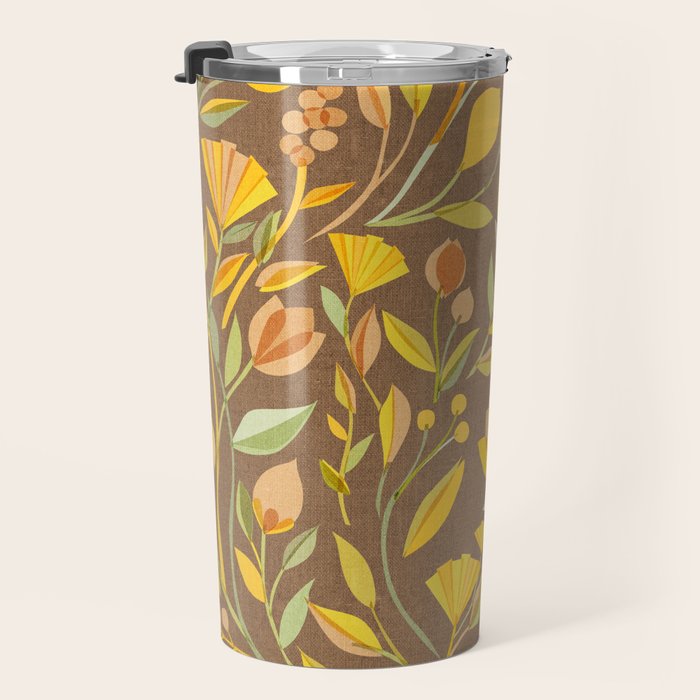 My Heart Blooms {Fawn Wilderness} Wild Flowers Travel Mug Gallery Image 3