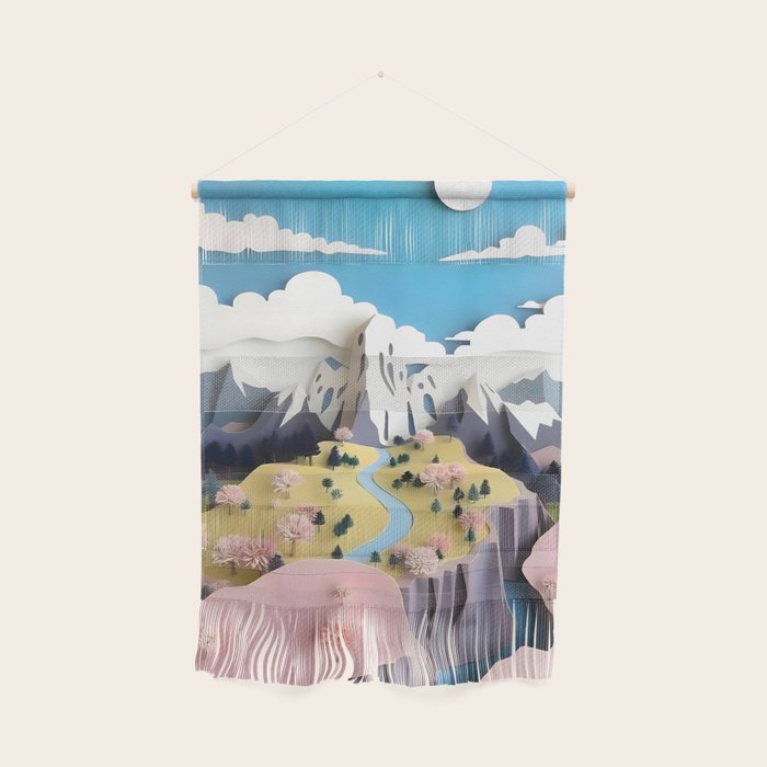 Assemblage Pastel Valley Wall Hanging Gallery Image 1