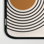 Minimalist Minimal Nesting Rainbow Race Tracks Bohemian Boho Mid Century Modern Trendy Art Laptop Sleeve Gallery Image 3