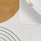 Geometric Modern Shape Study No2. Wall Tapestry Gallery Image 3