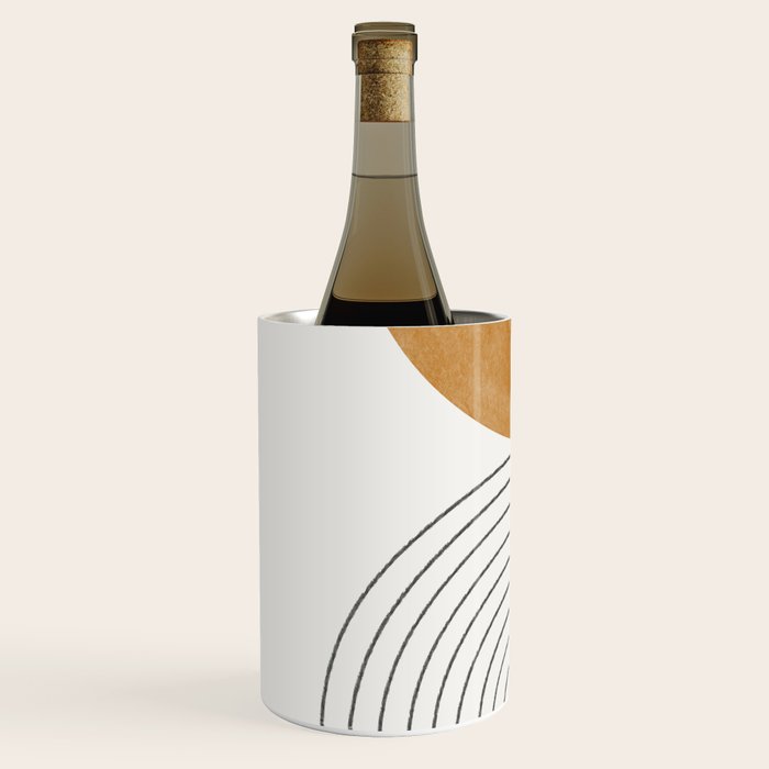 Geometric Modern Shape Study No2. Wine Chiller Gallery Image 2
