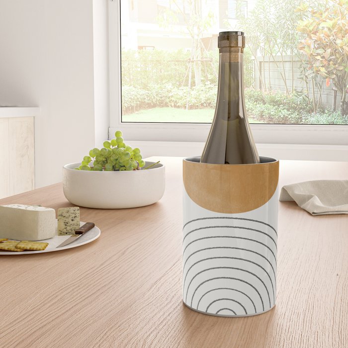 Geometric Modern Shape Study No2. Wine Chiller Gallery Image 4