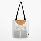 Geometric Modern Shape Study No2. Tote Bag Gallery Image 2