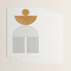 Geometric Modern Shape Study No2. Wrapping Paper Gallery Image 3