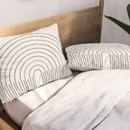Geometric Modern Shape Study No2. Pillow Sham Gallery Image 2