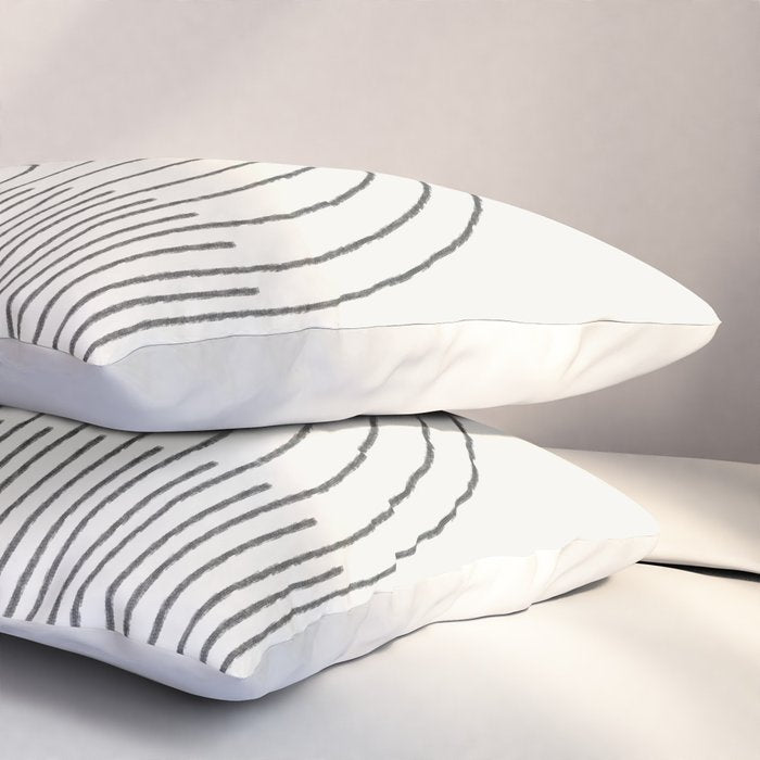 Geometric Modern Shape Study No2. Pillow Sham Gallery Image 3