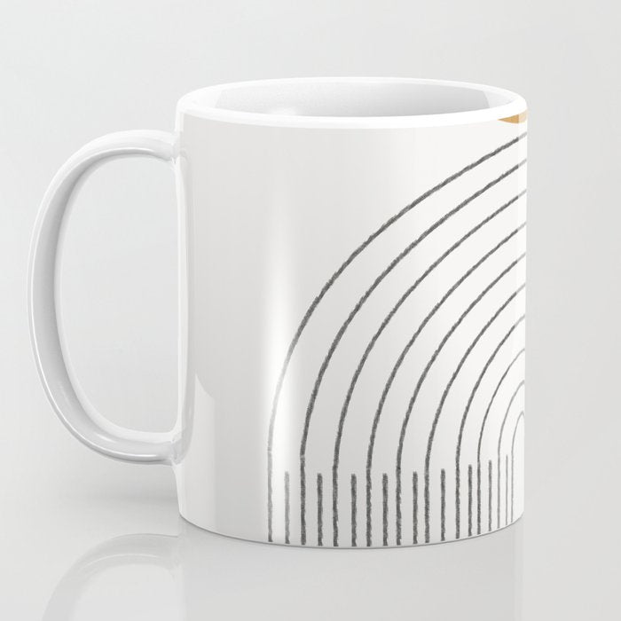 Geometric Modern Shape Study No2. Coffee Mug Gallery Image 3