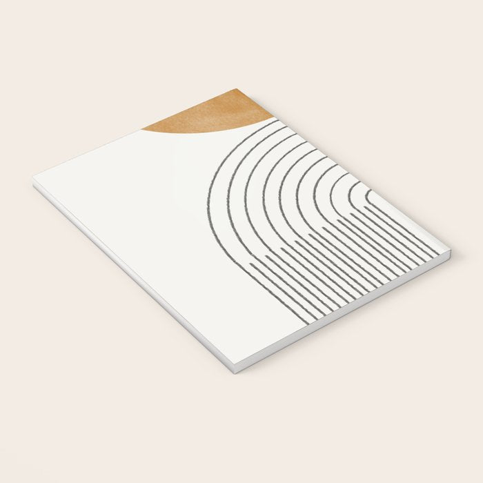 Geometric Modern Shape Study No2. Notebook Gallery Image 3
