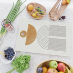Geometric Modern Shape Study No2. Cutting Board Gallery Image 2