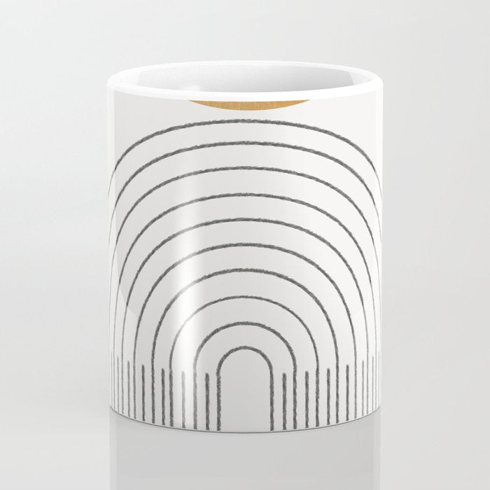 Geometric Modern Shape Study No2. Coffee Mug Gallery Image 4