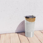 Geometric Modern Shape Study No2. Travel Mug Gallery Image 4