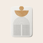 Geometric Modern Shape Study No2. Bath Mat Gallery Image 1