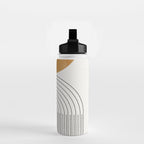 Geometric Modern Shape Study No2. Water Bottle Gallery Image 2