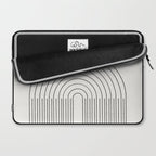 Geometric Modern Shape Study No2. Laptop Sleeve Gallery Image 2