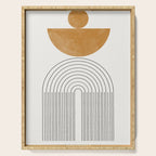 Geometric Modern Shape Study No2. Serving Tray Gallery Image 1